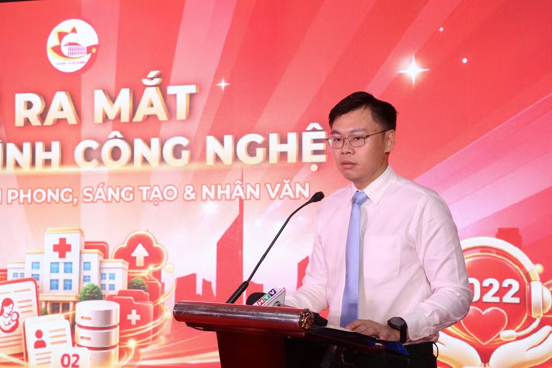 Đồng chí Trương Minh Huy Vũ - Phó Chủ tịch Ủy ban nhân dân TPHCM phát biểu tại buổi lễ